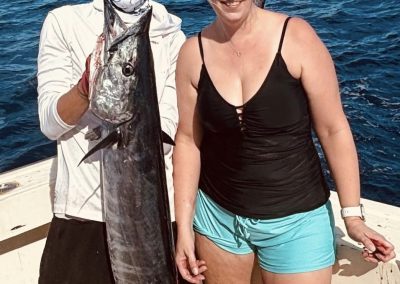 Gorgeous day on the water with great people!! And a nice kingfish to boot!